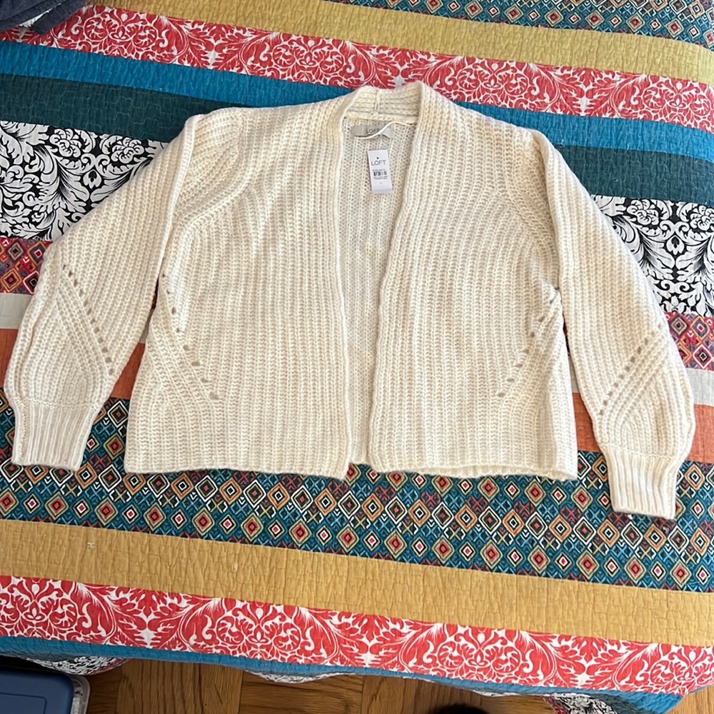 Cozy Off-White Cardigan